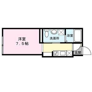 GIGI北四番丁(ワンルーム/1階)の間取り写真