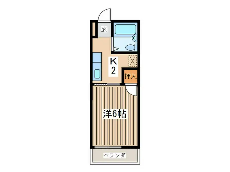 サンライズヒル湘南 2階階 間取り