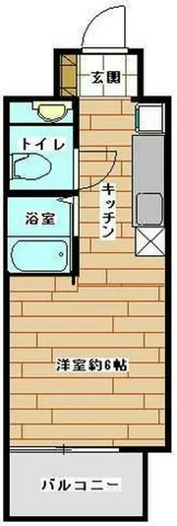 ステージグランデ大宮 6階階 間取り
