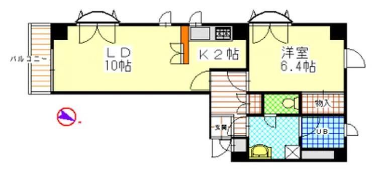 グランサンク 1階階 間取り