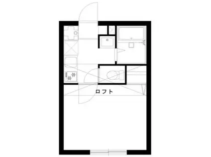レフォルマ生田(1K/1階)の間取り写真