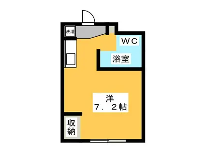 M.NET3&5(ワンルーム/3階)の間取り写真