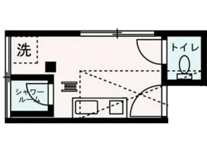SAKURA SAKURA(ワンルーム/2階)の間取り写真