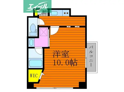 リッツ・ドエル・マンション(1K/1階)の間取り写真