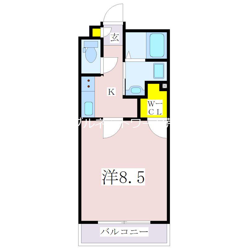 YSBLD.22(1K/5階)の間取り写真
