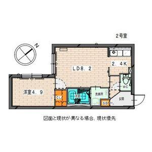 BBLOOM 14(1LDK/1階)の間取り写真