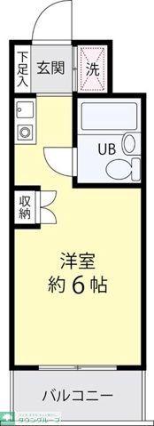 NTC大宮(ワンルーム/1階)の間取り写真