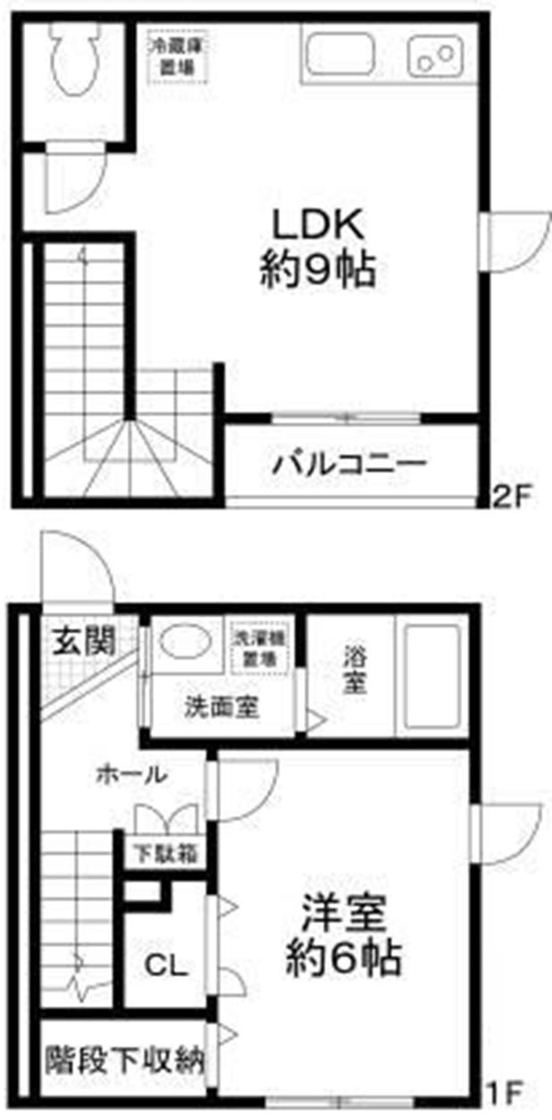 SAKURAS TERRACE(1LDK/1階)の間取り写真