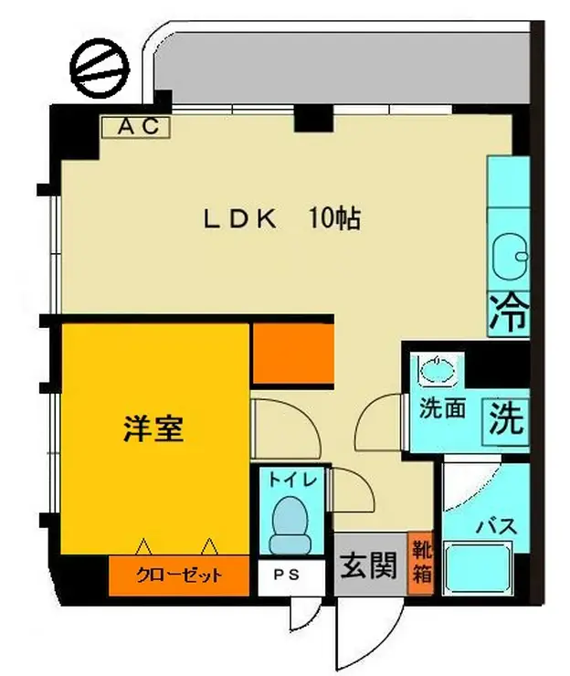 妙義坂マンション 5階階 間取り