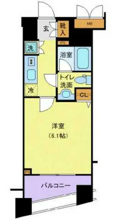 グラントゥルース練馬II 12階階 間取り