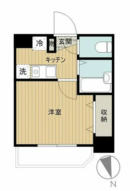 クレアシオン早稲田 9階階 間取り