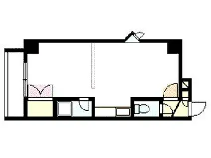 ビジョン616(1DK/5階)の間取り写真