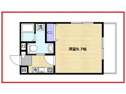 ラヴィエント押上エスティ―(1K/2階)の間取り写真