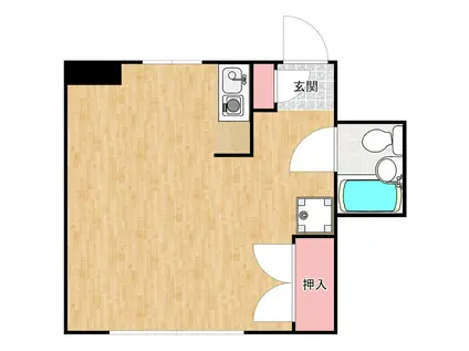 グレース目白(ワンルーム/4階)の間取り写真