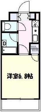 アビタシオン根岸III(1K/3階)の間取り写真