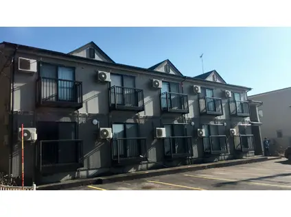 ライトヒルズII(1K/1階)の外観写真