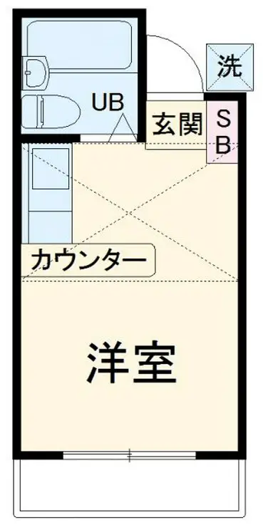 ドルチェ神保 2階階 間取り