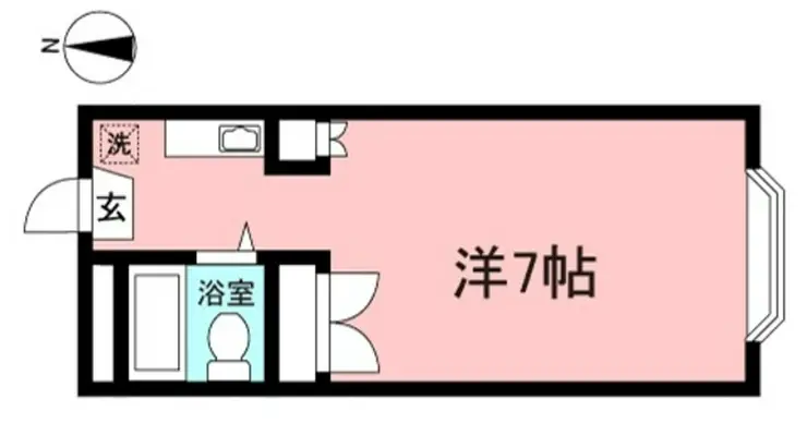 パークアベニューアートヴィレッジ参番館 2階階 間取り