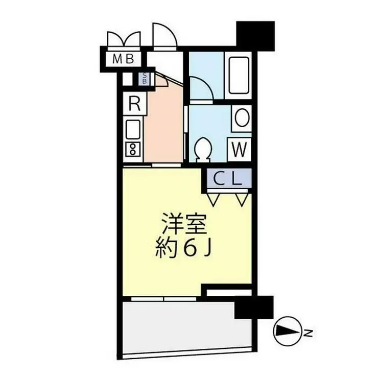 グランヴァンラクシス東大島 3階階 間取り