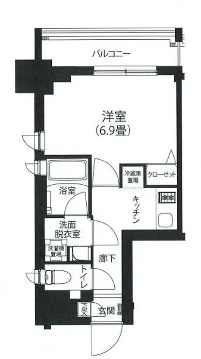 アイル プレミアム駒込 8階階 間取り