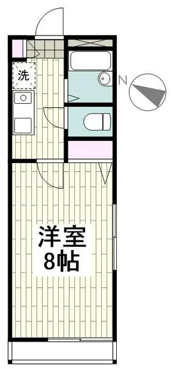 コンフォートK 2階階 間取り