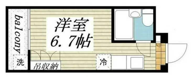 メゾン・ド・パナシェ 5階階 間取り