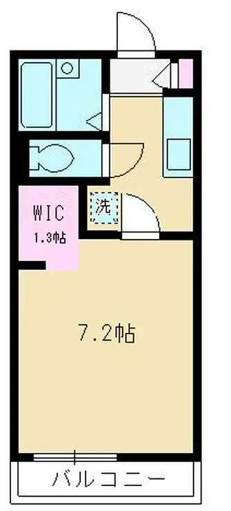 メゾンポロニア 2階階 間取り