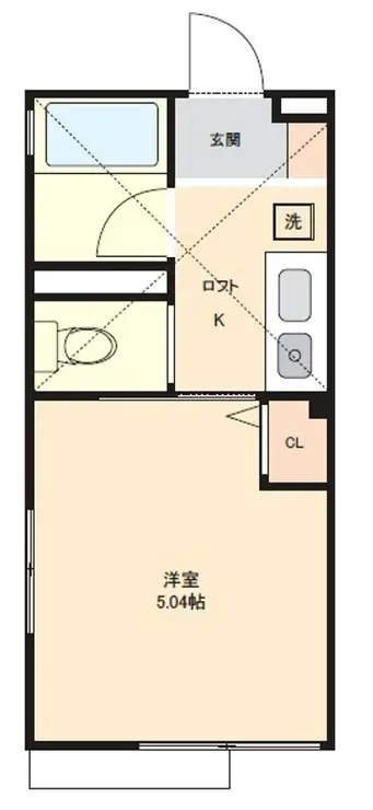 フェリーチェ生麦ウエスト 2階階 間取り