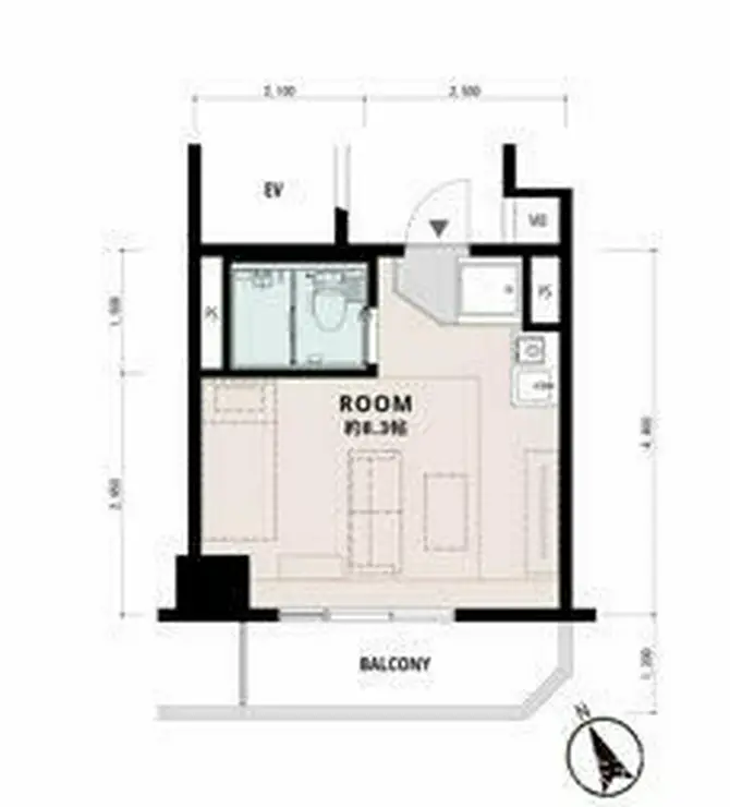 ダイアパレス池尻大橋 9階階 間取り