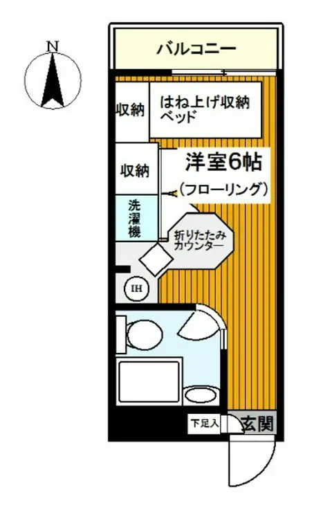 ラ・パルフェ・ド・リュミエール 5階階 間取り