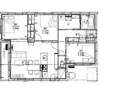 和 二十四軒(3LDK/2階)の間取り写真