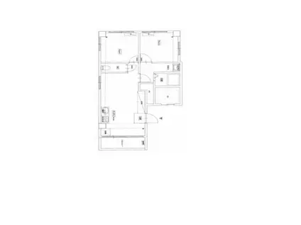 レバランス日暮里(2LDK/3階)の間取り写真