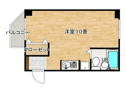グレース目白(ワンルーム/4階)の間取り写真