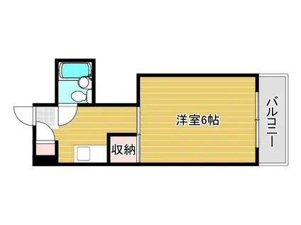 ケルンコトブキ(1K/5階)の間取り写真