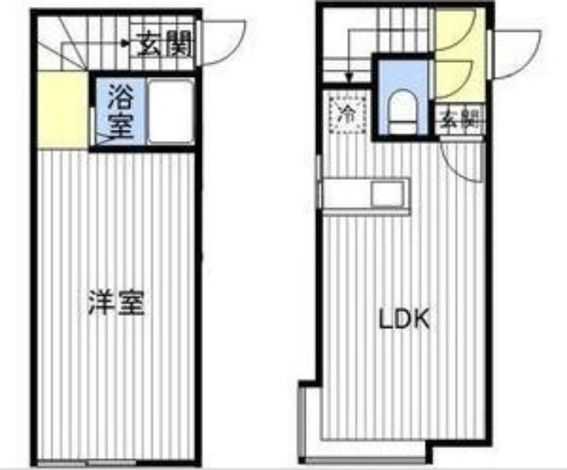 ライフステージN26(1LDK/2階)の間取り写真