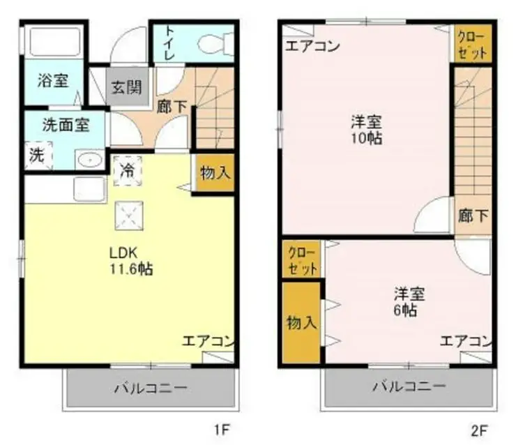 サンブリッジD&C 1階階 間取り