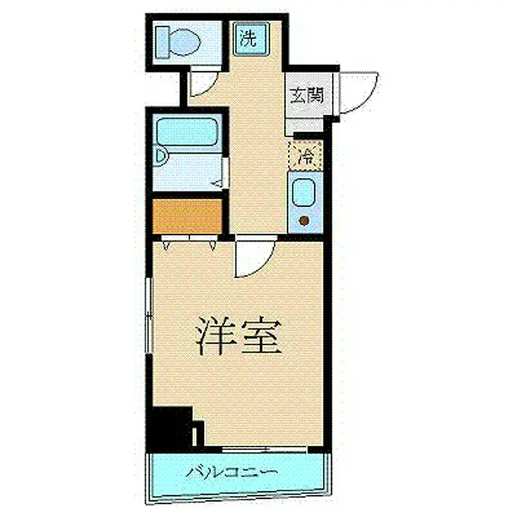 プレール日本橋壱番館 7階階 間取り