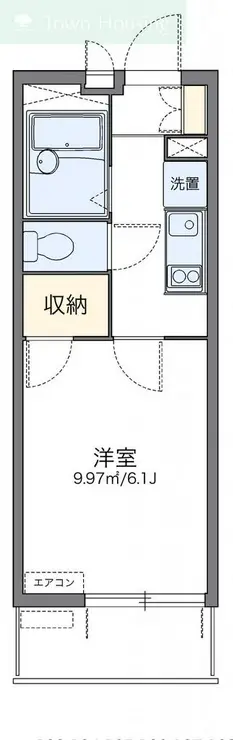 レオパレスラトナ 4階階 間取り