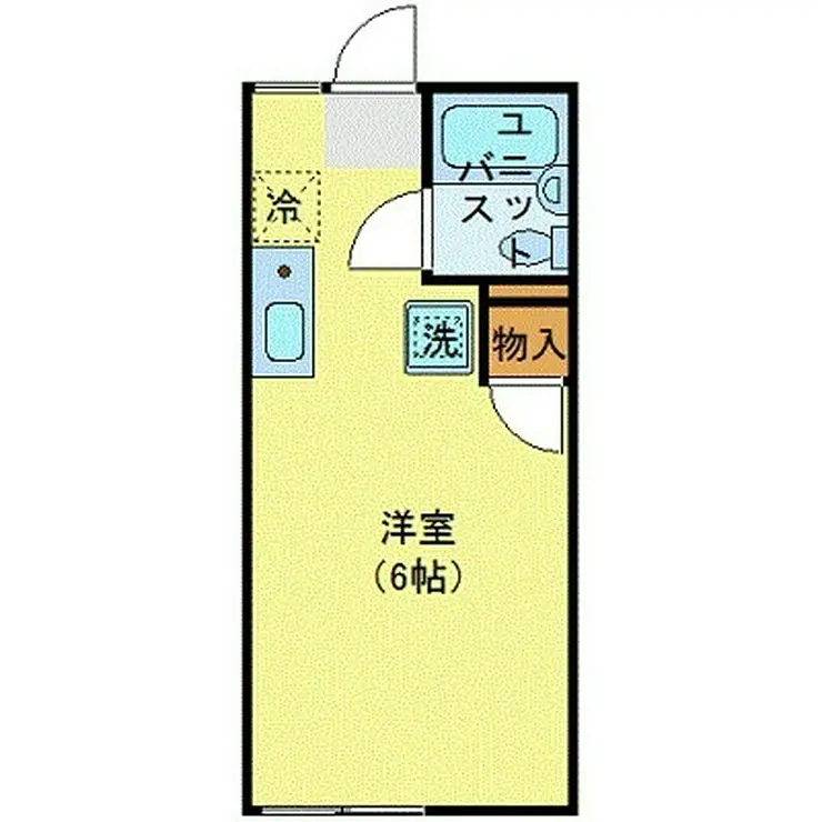 エルベ駒沢 2階階 間取り