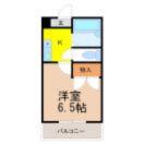 メゾンプレステージB棟(1K/2階)の間取り写真