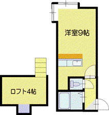 AMS文京台南町II(ワンルーム/3階)の間取り写真