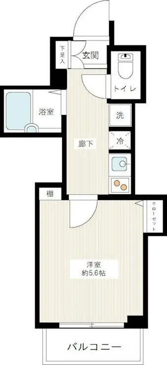 プレール・ドゥーク木場親水公園 4階階 間取り