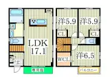 フルール柏戸建A