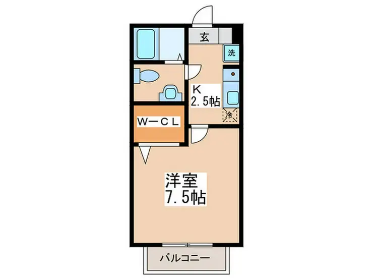 ST木曽 1階階 間取り