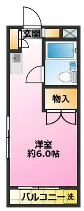 ユースフル武蔵小杉 4階階 間取り