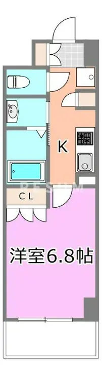 千葉ポートイースト 4階階 間取り