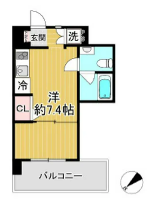 アプレパークス百合ヶ丘 2階階 間取り