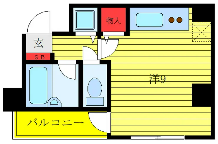 ドミールカネコ 3階階 間取り