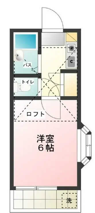 カーサロボ 1階階 間取り