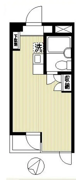 シェーカーハイツ 2階階 間取り